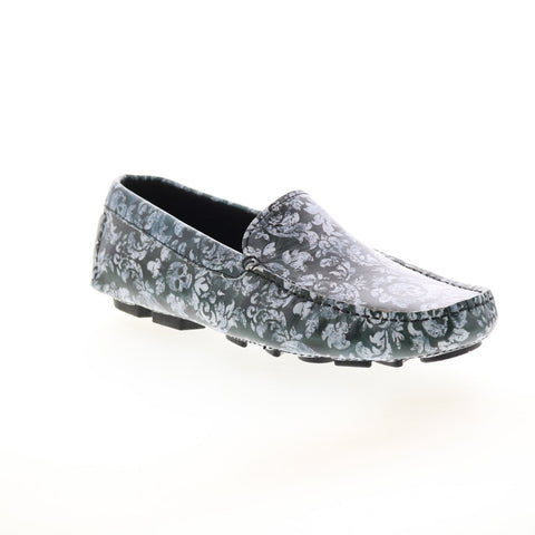 Robert Graham Kani RG5604S Mens Black Loafers & Slip Ons Moccasin Shoes
