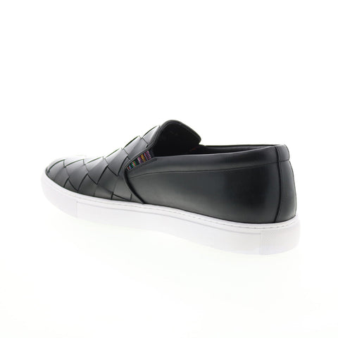 Robert Graham Erosion RG5611S Mens Black Leather Lifestyle Sneakers Shoes