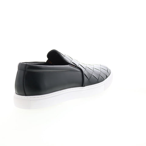Robert Graham Erosion RG5611S Mens Black Leather Lifestyle Sneakers Shoes