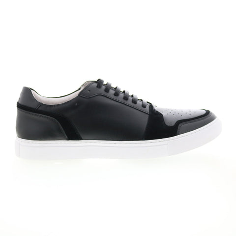 Robert Graham Offshore RG5615L Mens Black Leather Lifestyle Sneakers Shoes