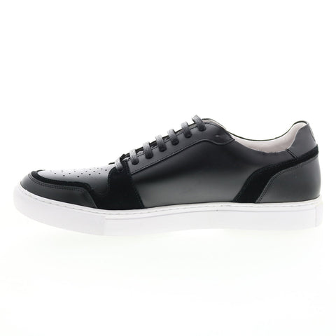 Robert Graham Offshore RG5615L Mens Black Leather Lifestyle Sneakers Shoes