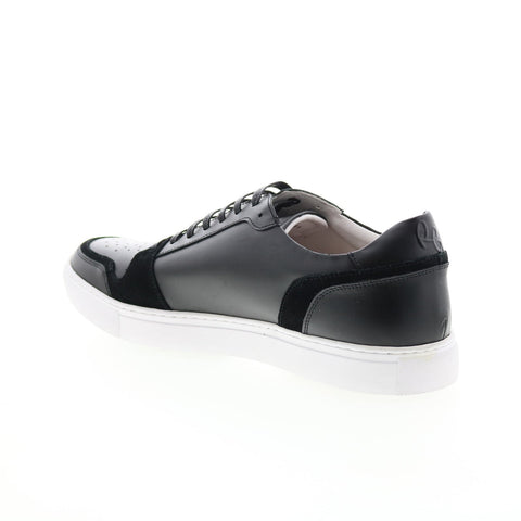 Robert Graham Offshore RG5615L Mens Black Leather Lifestyle Sneakers Shoes