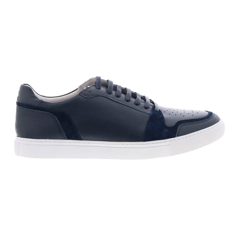 Robert Graham Offshore RG5615L Mens Blue Leather Lifestyle Sneakers Shoes