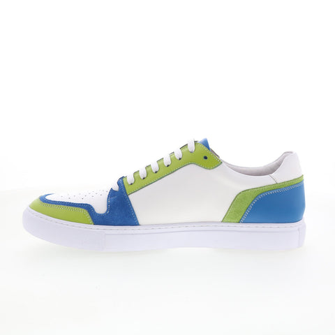 Robert Graham Anchor RG5616L Mens White Leather Lifestyle Sneakers Shoes