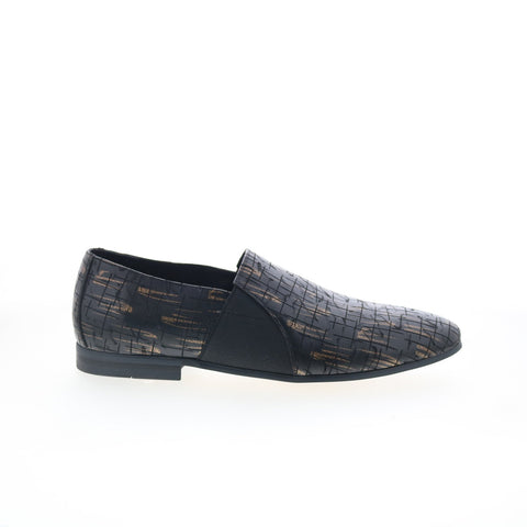 Robert Graham Ashore RG5617S Mens Black Loafers & Slip Ons Casual Shoes