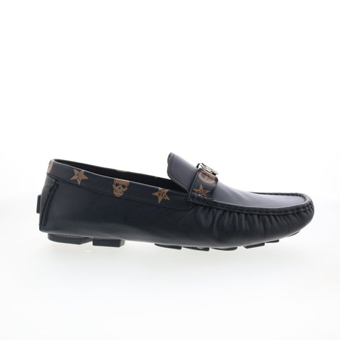 Robert Graham Harbour RG5618S Mens Black Loafers & Slip Ons Moccasin Shoes