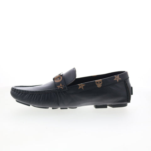 Robert Graham Harbour RG5618S Mens Black Loafers & Slip Ons Moccasin Shoes