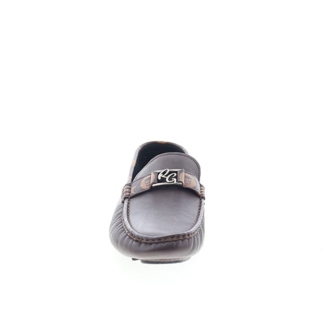 Robert Graham Harbour RG5618S Mens Brown Loafers & Slip Ons Moccasin Shoes