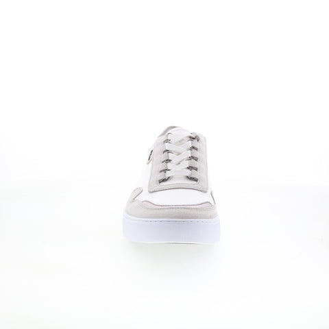 Robert Graham Boathouse RG5620L Mens White Leather Lifestyle Sneakers Shoes