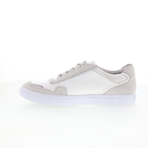 Robert Graham Boathouse RG5620L Mens White Leather Lifestyle Sneakers Shoes