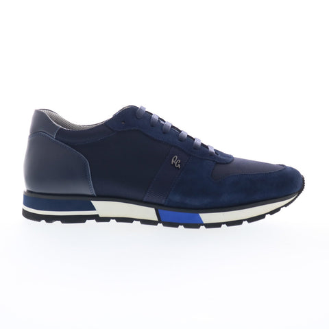 Robert Graham Tropix RG5622L Mens Blue Suede Lifestyle Sneakers Shoes