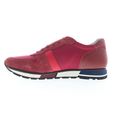 Robert Graham Tropix RG5622L Mens Red Suede Lifestyle Sneakers Shoes