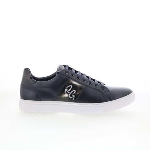 Robert Graham Ohana RG5623L Mens Black Leather Lifestyle Sneakers Shoes