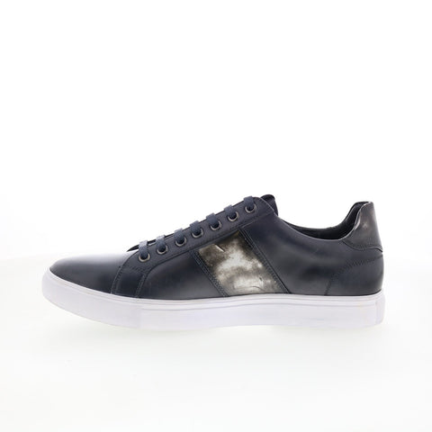 Robert Graham Ohana RG5623L Mens Black Leather Lifestyle Sneakers Shoes