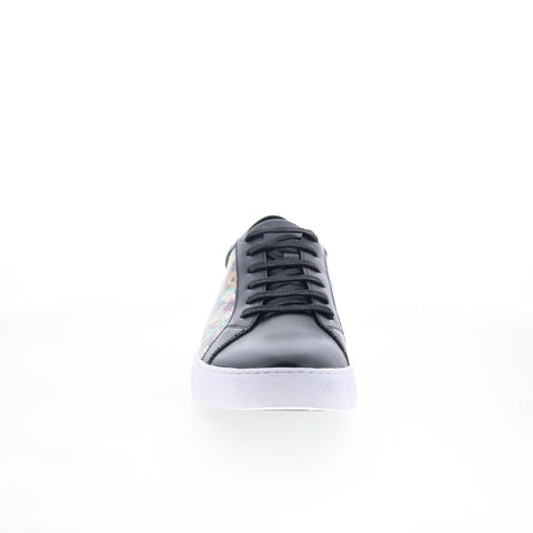 Robert Graham Deck RG5631L Mens Black Leather Lifestyle Sneakers Shoes