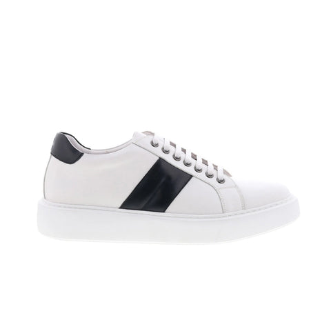 Robert Graham Sail RG5632L Mens White Leather Lifestyle Sneakers Shoes