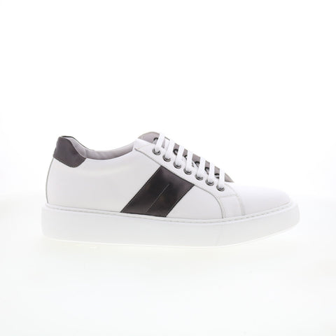 Robert Graham Sail RG5632L Mens White Leather Lifestyle Sneakers Shoes