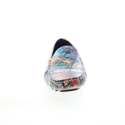 Robert Graham Electric RG5647S Mens Blue Loafers & Slip Ons Moccasin Shoes