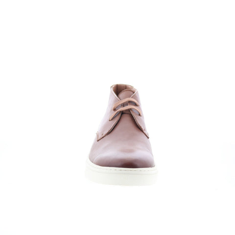 Robert Graham Boat RG5651H Mens Brown Leather Lifestyle Sneakers Shoes