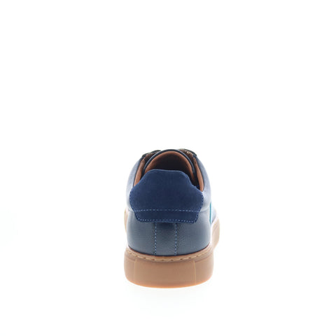 Robert Graham Palm RG5652L Mens Blue Leather Lifestyle Sneakers Shoes