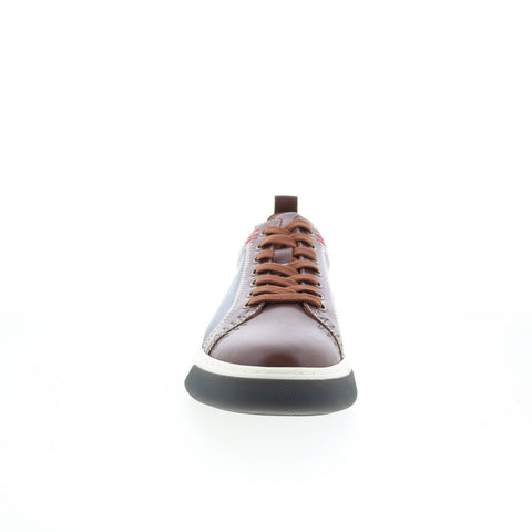 Robert Graham Thorns RG5653L Mens Brown Leather Lifestyle Sneakers Shoes