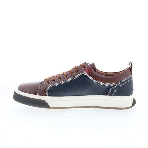 Robert Graham Thorns RG5653L Mens Brown Leather Lifestyle Sneakers Shoes