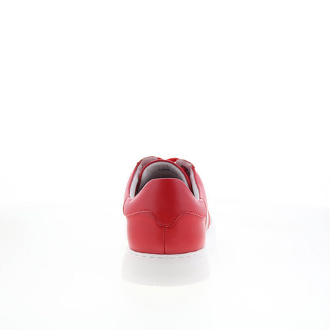 Robert Graham Sea RG5654L Mens Red Leather Lifestyle Sneakers Shoes