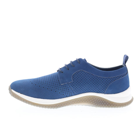 Robert Graham Pacific RG5656L Mens Blue Nubuck Lifestyle Sneakers Shoes