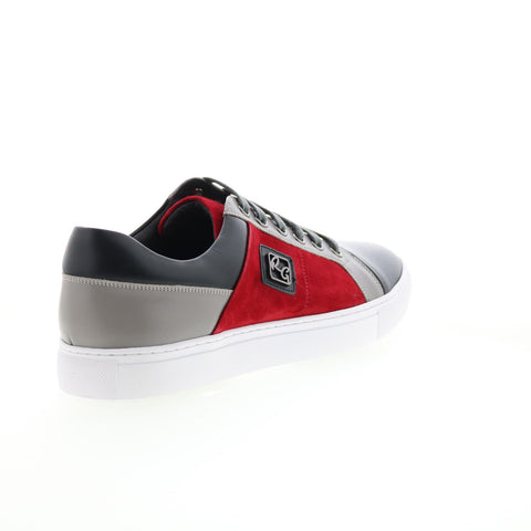 Robert Graham Trixie C RG5659L Mens Gray Leather Lifestyle Sneakers Shoes