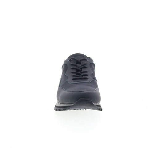 Robert Graham Swizzle RG5662L Mens Black Leather Lifestyle Sneakers Shoes