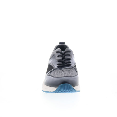Robert Graham Aberration RG5680L Mens Black Leather Lifestyle Sneakers Shoes
