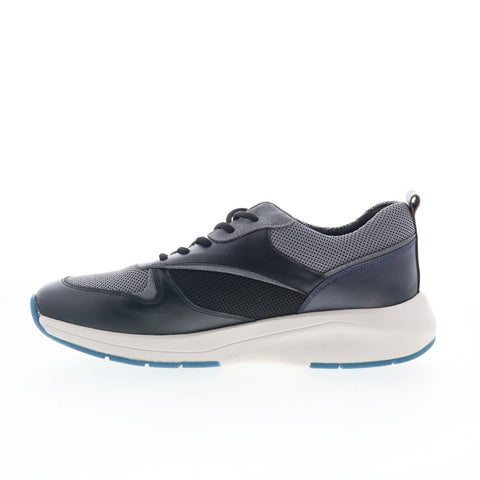 Robert Graham Aberration RG5680L Mens Black Leather Lifestyle Sneakers Shoes