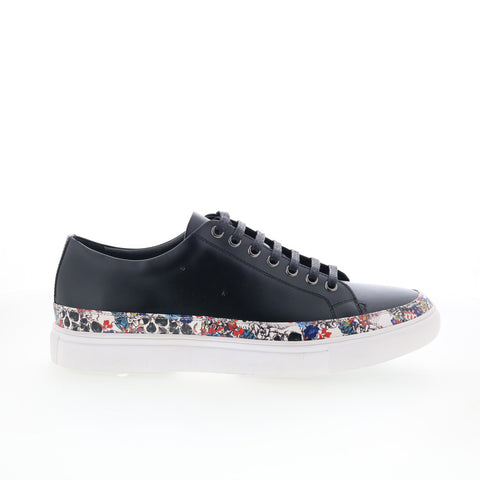 Robert Graham Supernova RG5686L Mens Black Leather Lifestyle Sneakers Shoes