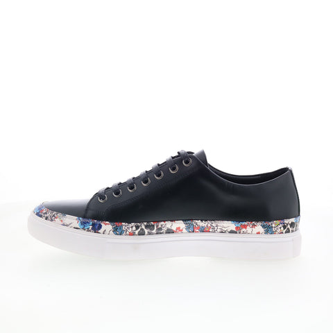 Robert Graham Supernova RG5686L Mens Black Leather Lifestyle Sneakers Shoes