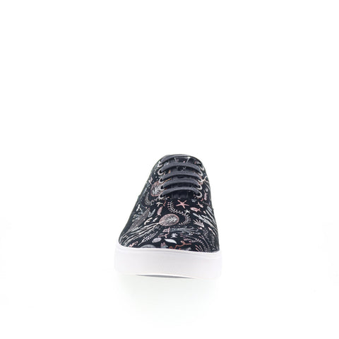 Robert Graham Cosmos RG5704L Mens Black Suede Lifestyle Sneakers Shoes