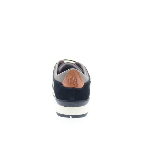 Robert Graham Burnout RG5714L Mens Black Suede Lifestyle Sneakers Shoes