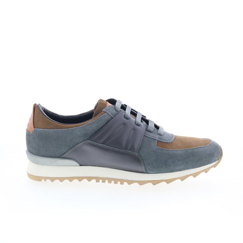 Robert Graham Burnout RG5714L Mens Gray Suede Lifestyle Sneakers Shoes
