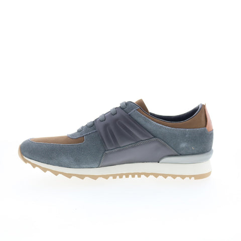 Robert Graham Burnout RG5714L Mens Gray Suede Lifestyle Sneakers Shoes