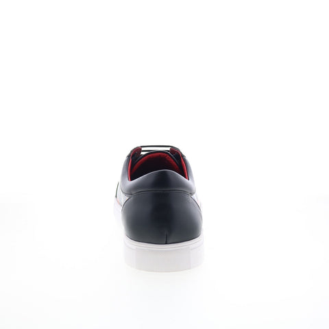 Robert Graham Ector RG5719L Mens Black Leather Lifestyle Sneakers Shoes