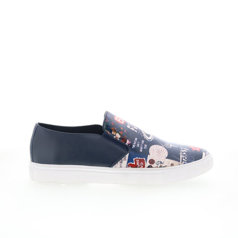 Robert Graham Garceno RG5720S Mens Blue Leather Lifestyle Sneakers Shoes