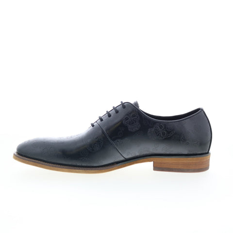 Robert Graham Combes RG5733C Mens Black Oxfords & Lace Ups Casual Shoes