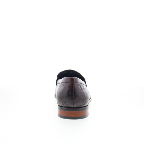 Robert Graham Boern RG5734S Mens Brown Loafers & Slip Ons Casual Shoes