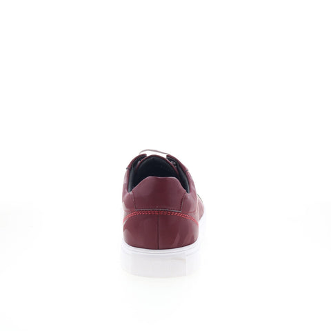 Robert Graham Syfy RG5746L Mens Burgundy Leather Lifestyle Sneakers Shoes