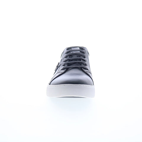 Robert Graham Wickett RG5747LXL Mens Black Leather Lifestyle Sneakers Shoes