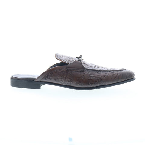 Robert Graham Corrigan RG5751S Mens Brown Loafers & Slip Ons Casual Shoes