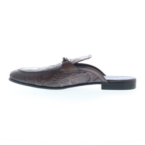 Robert Graham Corrigan RG5751S Mens Brown Loafers & Slip Ons Casual Shoes