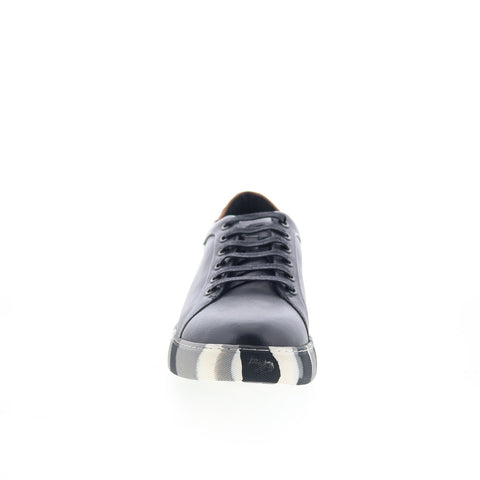 Robert Graham Ufo RG5752L Mens Black Leather Lifestyle Sneakers Shoes