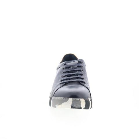Robert Graham Ufo RG5752L Mens Blue Leather Lifestyle Sneakers Shoes
