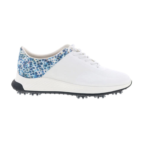 Robert Graham Flatonia RG5759G Mens White Leather Athletic Golf Shoes