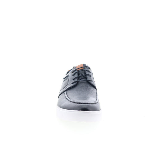Robert Graham Basque RG5768L Mens Blue Leather Lifestyle Sneakers Shoes